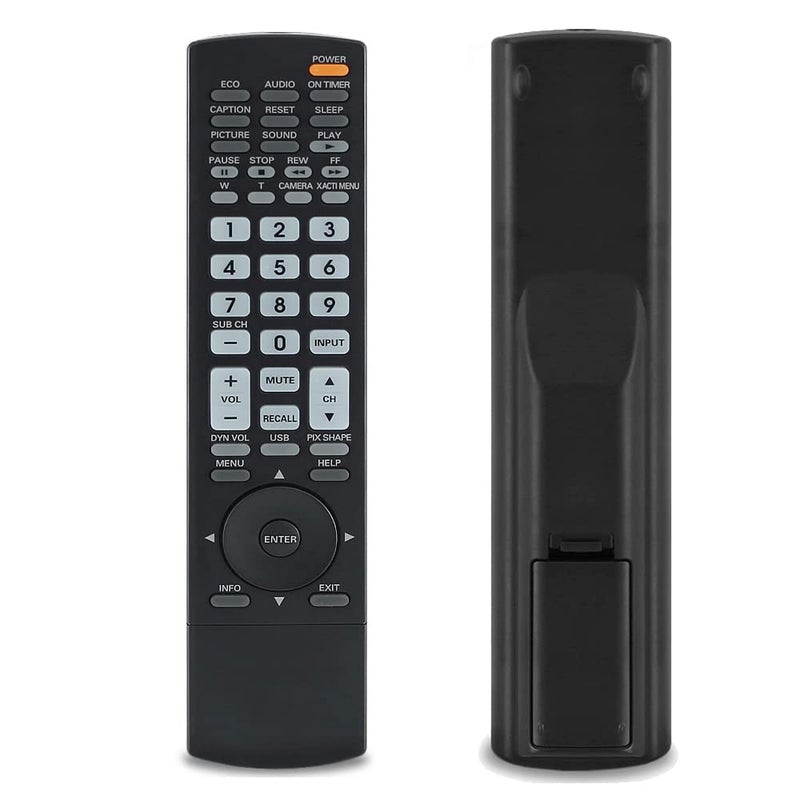 BOMAZ Replacement Remote Control for Sanyo GXEB GXEA TV DP46840 DP55441 DP40142 DP50710 DP52449 DP50749 DP50740 DP52440 LCD42E30FA DP32640 DP37840 DP42840 DP26648 DP32242 - Image 1